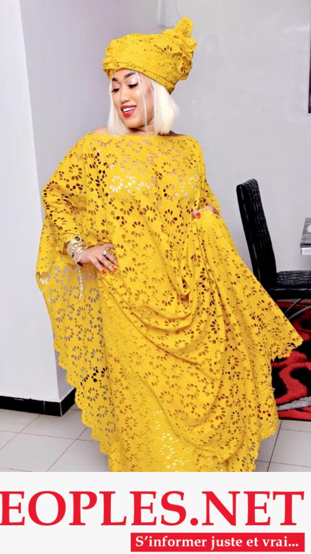 Sangne Sé Korité, Admirez la classe et l'élégance du top model Eva Rose.