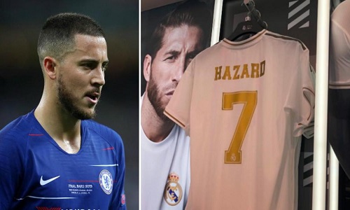 Eden Hazard débarque au Real Madrid !