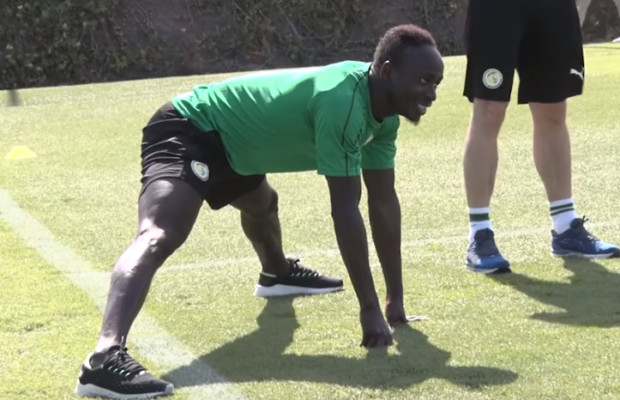 Dernier entraînement des Lions en Espagne : Sadio Mané en solo