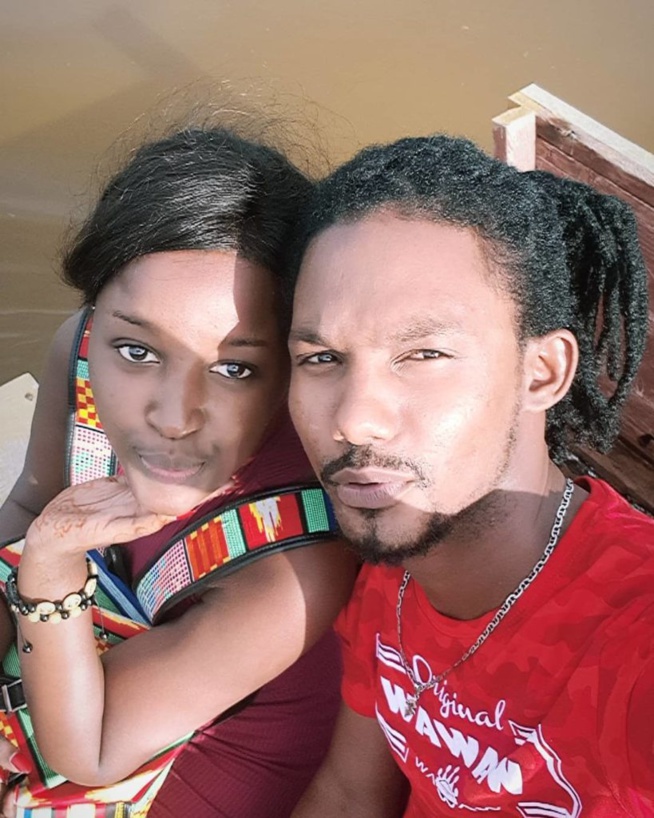 Pape Sidy Fall et sa femme très amoureux Pape Sidy Fall et sa femme très amoureux