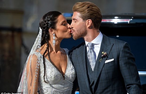 Real : Les images du mariage « princier » de Sergio Ramos, Ronaldo snobé