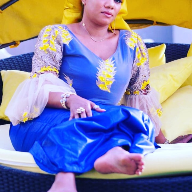 Valérie Bishop, la douce moitié d’El Hadj Diouf : « Je m’occupe de mon foyer comme une vraie femme sénégalaise»