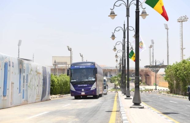 Can 2019 : Les images de l’accueil des Lions au Caire