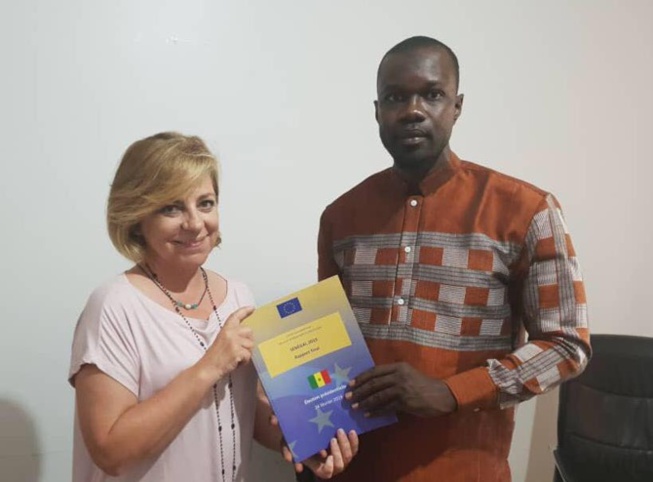 Les observateurs de l’UE en visite chez Ousmane Sonko