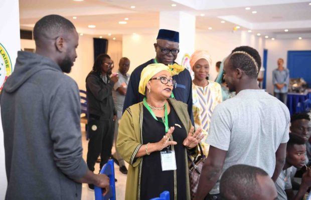 Soham El Wardini rend visite aux Lions au Caire