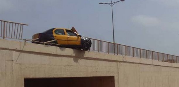 Accident spectaculaire sur la VDN 3 vers Cambérène