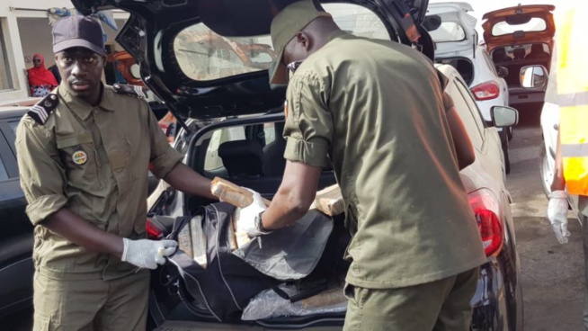 Port de Dakar : Les images des 238 kg de cocaïne saisis
