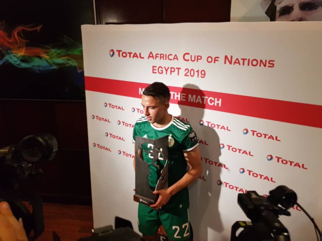 Sénégal - Algérie : Ismaël Bennacer, homme du match Sénégal - Algérie : Ismaël Bennacer, homme du match