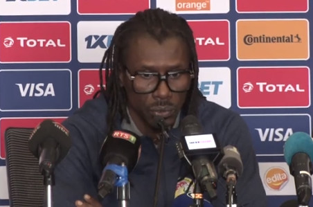 Aliou Cissé : « Nous avons envie de rester ici (en Egypte) encore, de continuer l’aventure »