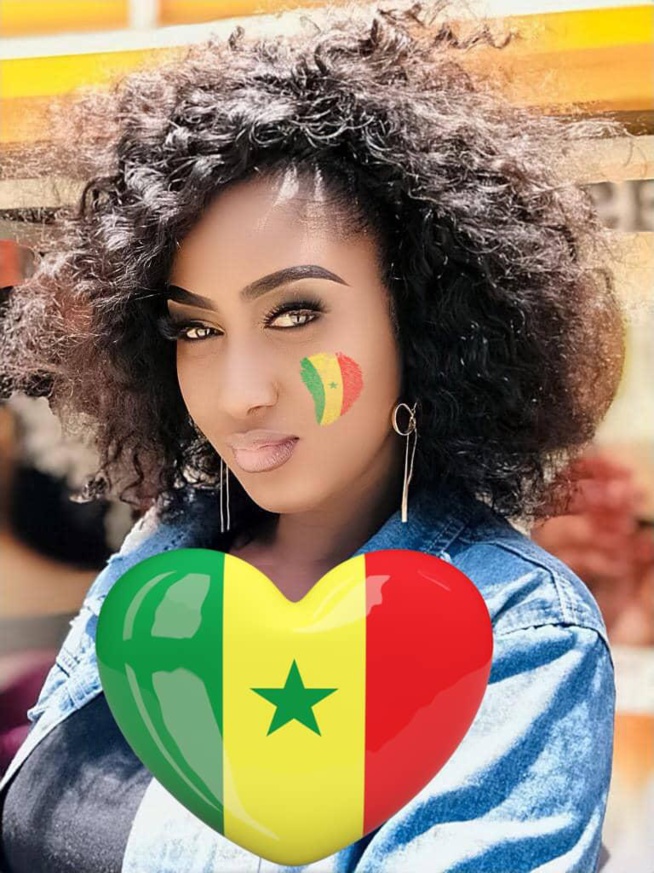 Sénégal vs Kenya: La ravissante Banouch Diallo sort pour soutenir les lions de la teranga. Sénégal vs Kenya: La ravissante Banouch Diallo sort pour soutenir les lions de la teranga.