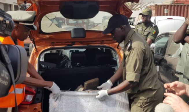 La drogue saisie au Port Autonome de Dakar évaluée à 58 milliards.