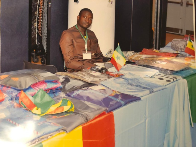 ADESMATS L’association des maîtres tailleurs du Senegal aux USA.Representé par son secrétaire général Khadim soung Ahmadou a Colombia university a la journée economic de Fongad-invest   à New York