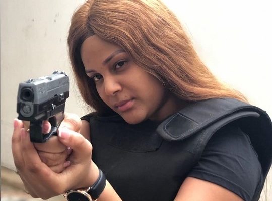 Juliana Monteiro, en Tournage