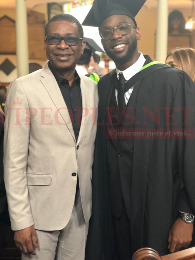 LONDRES: Les images de la graduation du fils de Youssou Ndour diplômé BA Global Management Leadership and Management de la Regents University