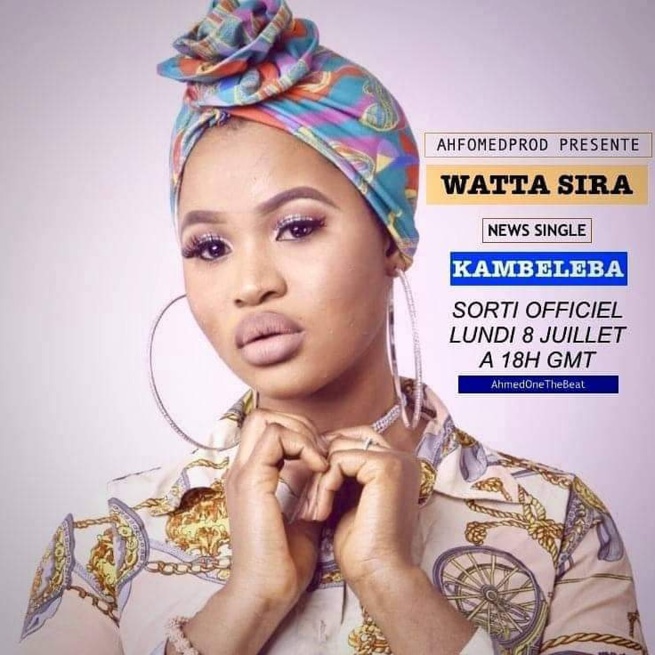 Watts Sita Watta Konneh signée, par le LABEL international AHFOMEDPROD. Pour la réalisation et production  intégrale de son 1er ALBUM -