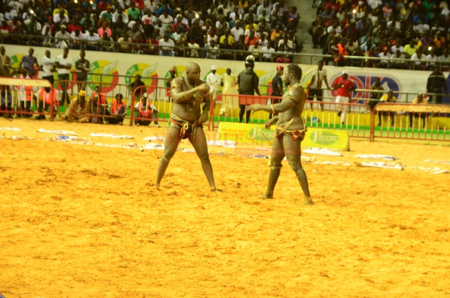 EN IMAGES DU COMBAT LAC 2 VS BOY NIANG 2 DANS  LEURS PREPARATIONS