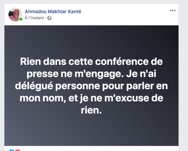 Imam Kanté s'en prend aux "faux imams" venus chez Thione Seck Imam Kanté s'en prend aux "faux imams" venus chez Thione Seck