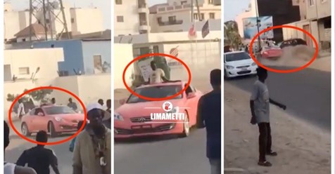 Maristes : Un « blowman » termine sa course dans un poteau après la victoire des « Lions » Maristes : Un « blowman » termine sa course dans un poteau après la victoire des « Lions »