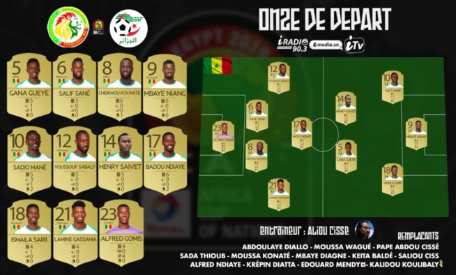 URGENT: LE ONZE DE DÉPART DES LIONS : SALIF SANÉ REPREND LA MAIN URGENT: LE ONZE DE DÉPART DES LIONS : SALIF SANÉ REPREND LA MAIN