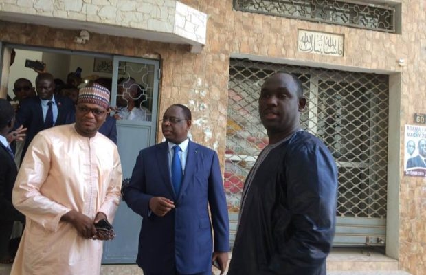 Macky Sall au baptême de son beau-frère « Adama Faye »