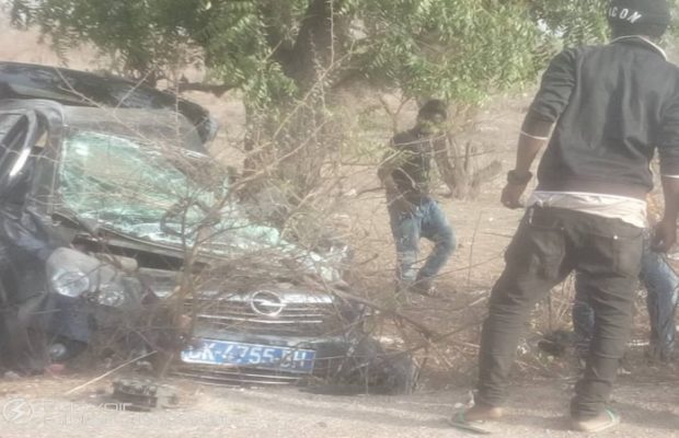 ACCIDENT À ALLOU KAGNE : 1 MORT