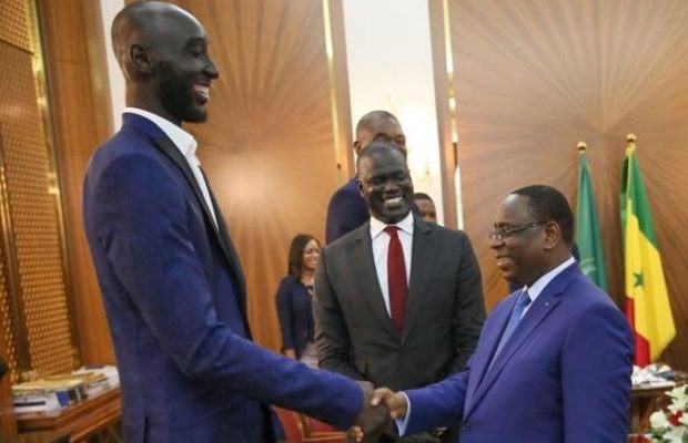 Le Président Macky Sall a reçu Gorgui Sy Dieng et Tacko Fall Le Président Macky Sall a reçu Gorgui Sy Dieng et Tacko Fall