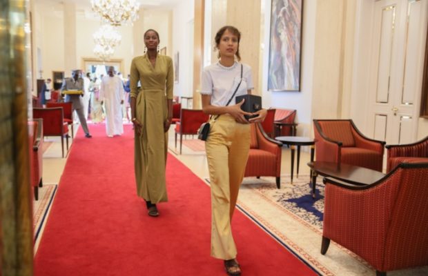 Audience au palais : Le président Macky Sall élève les cinéastes sénégalais rang de Chevalier dans l’ordre national du Lion. Audience au palais : Le président Macky Sall élève les cinéastes sénégalais rang de Chevalier dans l’ordre national du Lion.