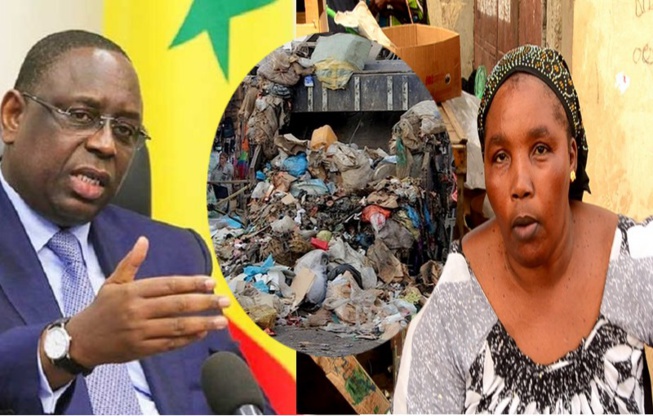 SENEGAL ZERO DECHET PAR MACKY SALL CETTE DAME REAGIT