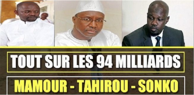 VIDEO INVESTIGATION - Lééral Ci 94 milliards - Roles de Mamour Diallo, Tahirou Seydou Sarr et Ousmane Sonko VIDEO INVESTIGATION - Lééral Ci 94 milliards - Roles de Mamour Diallo, Tahirou Seydou Sarr et Ousmane Sonko