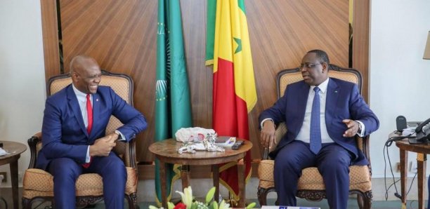 Macky Sall reçoit en audience Tony Elumelu