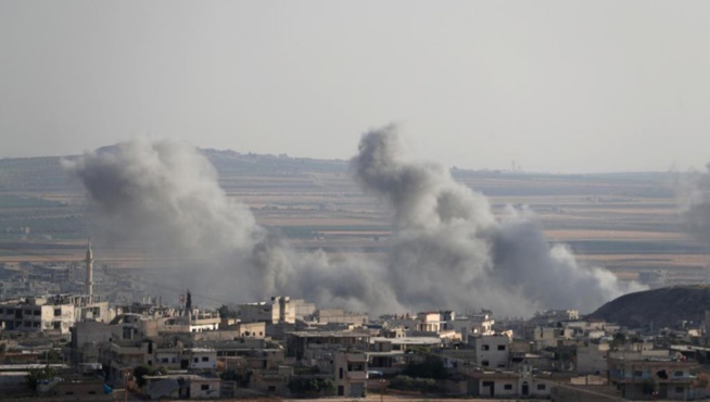 Syrie: féroce bataille au sud d'Idleb Syrie: féroce bataille au sud d'Idleb