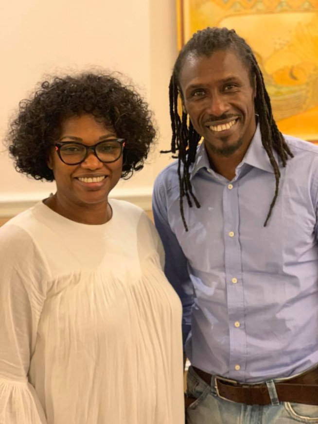 Quand Aliou Cissé et El Hadj Diouf se retrouvent chez le Milliardaire Babacar Ngom