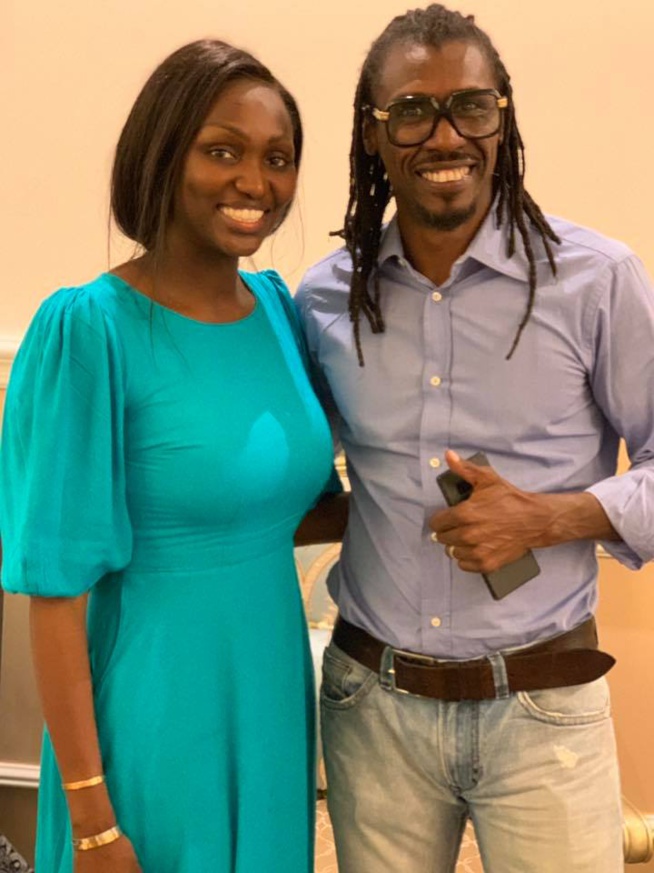 Quand Aliou Cissé et El Hadj Diouf se retrouvent chez le Milliardaire Babacar Ngom
