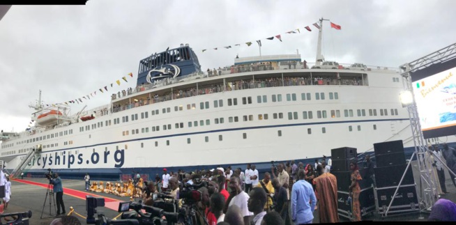 « AFRICA MERCY » AU SÉNÉGAL : PLUS DE 3000 SÉNÉGALAIS SERONT SOIGNÉS GRATUITEMENT