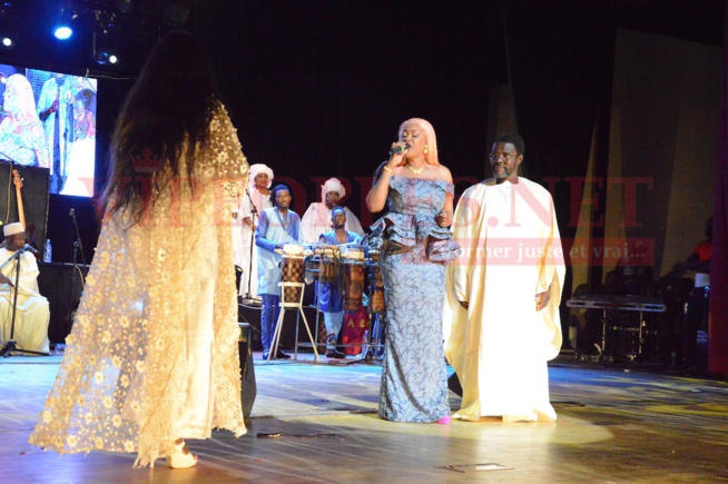 GRAND THEATRE AVEC TITI: Ndella Madior Diouf se montre proche de la lionne de la musique Sénégalaise. GRAND THEATRE AVEC TITI: Ndella Madior Diouf se montre proche de la lionne de la musique Sénégalaise.