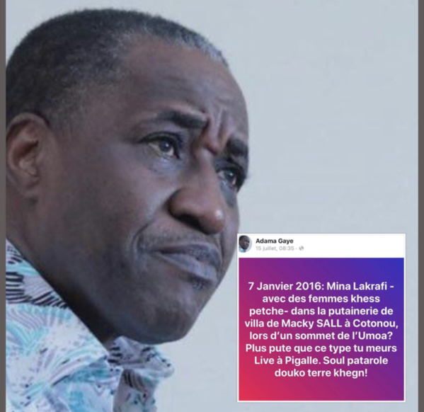 Libération de Adama Gaye: des journalistes lancent une pétition Libération de Adama Gaye: des journalistes lancent une pétition