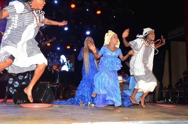 Sénégal: Sublime, gigantesque, flamboyante Titi au Grand Théâtre de Dakar. Sénégal: Sublime, gigantesque, flamboyante Titi au Grand Théâtre de Dakar.
