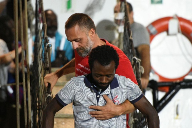 Les passagers de l'«Open Arms» ont enfin débarqué à Lampedusa