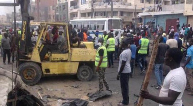 Entrée de Pikine: les commerçants ont été déguerpis, hier nuit Entrée de Pikine: les commerçants ont été déguerpis, hier nuit