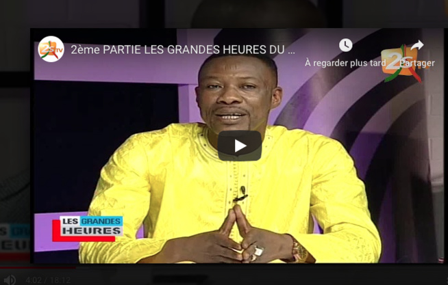 AFFAIRES COMMISSAIRE SANKHARE: Tange Tandian dénonce la violation de la loi du docteur Cheikhna Gaye sur la diffusion de la vidéo de surveillance de la pharmacie dans les réseaux sociaux
