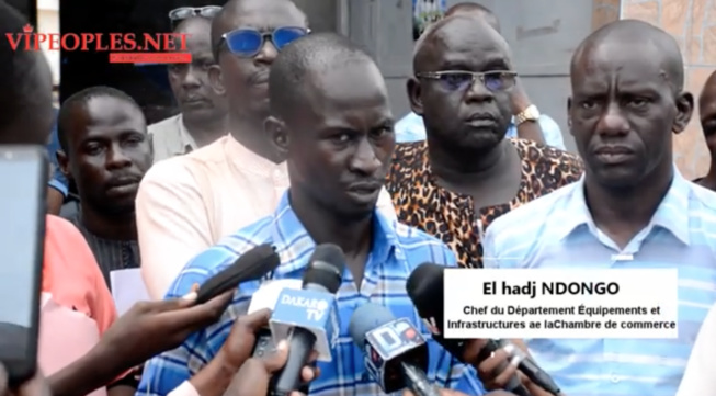 Les déléguées Chambre de commerce d'Industrie et d'Agriculture de Dakar en colère
