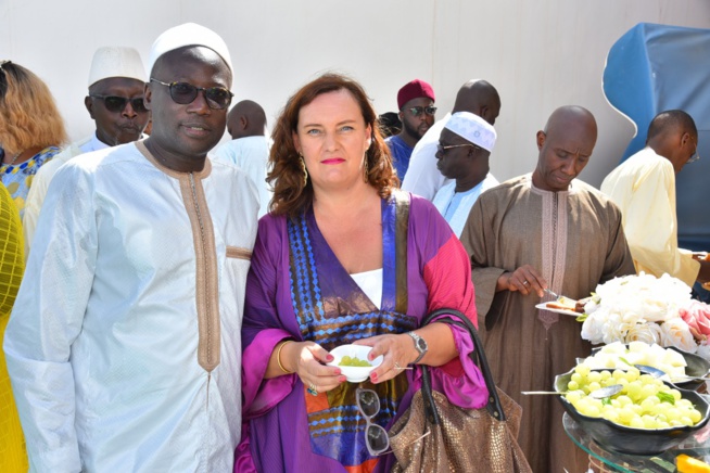 Baptême royal du fils de Momar SECK et Sophie Amar SECK chez Amadou SECK Directeur général EUROGERM Baptême royal du fils de Momar SECK et Sophie Amar SECK chez Amadou SECK Directeur général EUROGERM