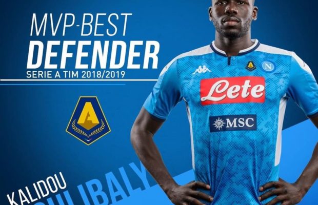 Officiel – Série A: Koulibaly meilleur défenseur de la saison 2018/2019… Officiel – Série A: Koulibaly meilleur défenseur de la saison 2018/2019…