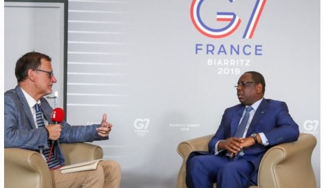 Macky Sall sur RFI: «Nos préoccupations seront prises en compte [au G7]»