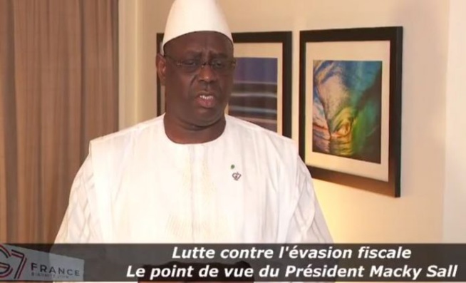 Vidéo – Sommet G7 : Le point de vue du Président Macky Sall sur la lutte contre l’évasion fiscale Vidéo – Sommet G7 : Le point de vue du Président Macky Sall sur la lutte contre l’évasion fiscale