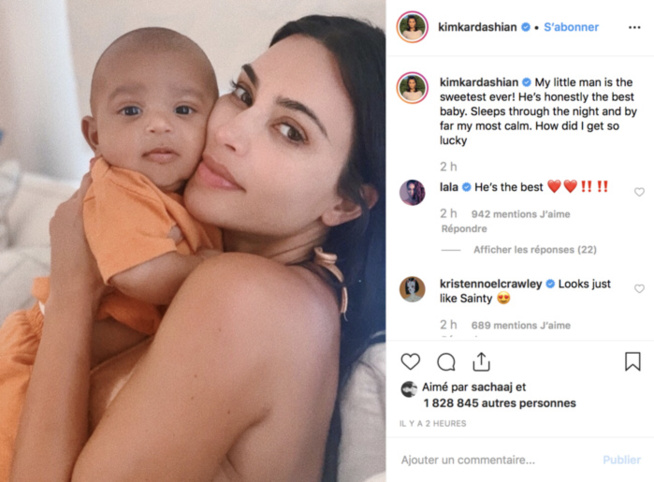 "Comment puis-je être aussi chanceuse": Le beau message de Kim Kardashian à son bébé "Comment puis-je être aussi chanceuse": Le beau message de Kim Kardashian à son bébé