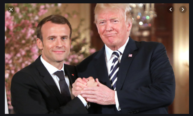 Donald Trump et Emmanuel Macron, l’histoire de deux meilleurs ennemis