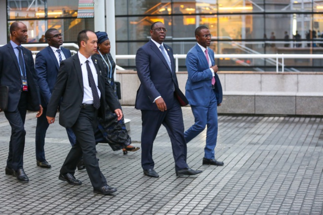 Exclusif (8 Photos) Le Président Macky SALL au (7e) Conférence Internationale de Tokyo sur le Développement de l’Afrique (TICAD 7) à Yokohama