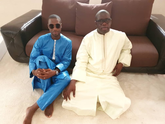 Serigne Abdourahmane Mbacké et le PDG du GFM, Birane Ndour une amitié fidèle et sincère.