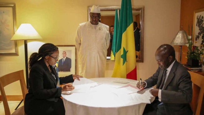 Le Sénégal signe un accord de libre-échange continental avec la commission économique pour l’Afrique Le Sénégal signe un accord de libre-échange continental avec la commission économique pour l’Afrique